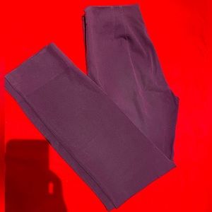 Theory size 10 eggplant purple slim leg pants